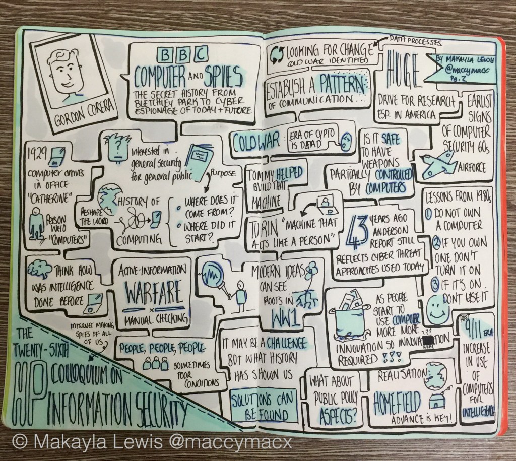 Gordon Corera, Author and BBC Security Correspondent: “Computers and Spies – The Secret History from Bletchley Park to the Cyber Espionage of Today and the Future”